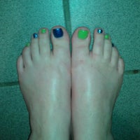 Photo taken at Tulip&amp;#39;s Nail Salon by Ciana N. on 2/23/2013