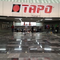 Photo taken at Terminal de Autobuses de Pasajeros de Oriente (TAPO) by Jonathan M. on 4/23/2013