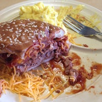 Photo taken at Dickey&amp;#39;s Barbecue Pit by Abel M. on 4/1/2013