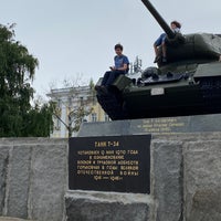 Photo taken at Танк Т-34-85 by Svitarka on 8/8/2020