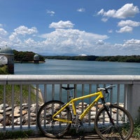 Photo taken at 村山貯水池 (多摩湖) by kureaki on 8/5/2023