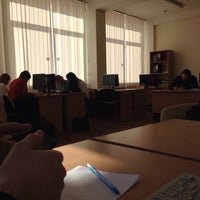 Photo taken at Бібліотека КНЕУ by Maxim on 2/10/2015