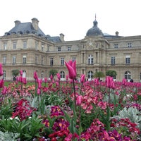 Photo taken at Luxembourg Garden by Vero F. on 5/2/2013