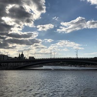 Photo taken at Maly Ustinsky Bridge by Alexey on 5/27/2018