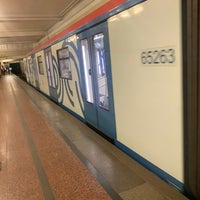 Photo taken at metro Arbatskaya, line 4 by Alexey on 5/27/2020