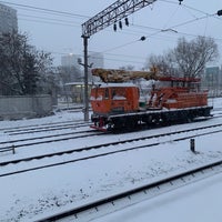 Photo taken at Ж/Д станция Варшавская by Alexey on 1/30/2020