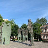 Photo taken at Памятник Иосифу Бродскому by Alexey on 6/14/2020