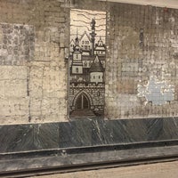 Photo taken at metro Varshavskaya by Alexey on 9/18/2019