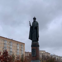 Photo taken at Памятник Даниилу Московскому by Alexey on 10/15/2021