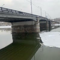 Photo taken at Новоспасский мост / Novospassky Bridge by Alexey on 12/15/2021