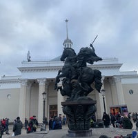 Photo taken at Фонтан «Георгий Победоносец» by Alexey on 2/24/2020