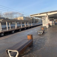 Photo taken at Ж/Д станция Варшавская by Alexey on 1/27/2020