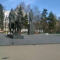 Photo taken at Миусская площадь by Alexey on 4/13/2016