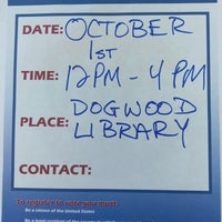 Photo taken at Dogwood Branch Library of Atlanta-fulton Public Library System by Harry C. on 10/1/2016