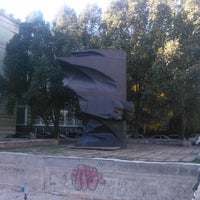 Photo taken at Памятник «Красное знамя» by Delin D. on 10/8/2012