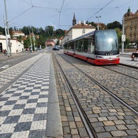 Photo taken at Malostranská (tram) by Mishkaaaa on 8/21/2022