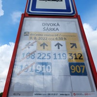 Photo taken at Divoká Šárka (bus) by Mishkaaaa on 9/11/2022