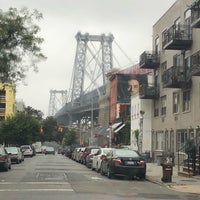 Photo taken at Under the Williamsburg Bridge (Brooklyn) by Mike K. on 10/6/2018