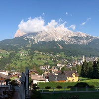 Photo taken at Cristallo, a Luxury Collection Resort &amp;amp; Spa, Cortina d&amp;#39;Ampezzo by Hans V. on 8/8/2018