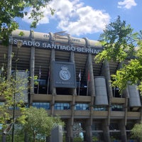 Photo taken at Santiago Bernabéu Stadium by Raedalahli on 5/11/2013