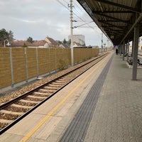Photo taken at Bahnhof Schwechat by Ondrej on 12/14/2019