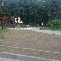 Photo taken at Памятник Платонову by Екатерина Б. on 5/21/2013