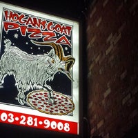 Photo taken at Hogan&amp;#39;s Goat Pizza by Jason L. on 5/22/2014