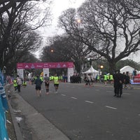Photo taken at Maratón de Buenos Aires by Mai L. on 10/13/2013