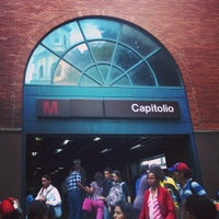 Photo taken at Metro - Capitolio by Jose on 4/17/2017