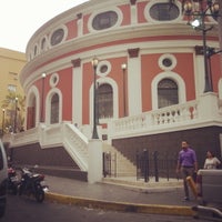 Photo taken at Teatro Municipal de Caracas by Jose on 4/17/2017