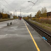 Photo taken at Ж/Д станция Электросталь by An-12 on 10/18/2020