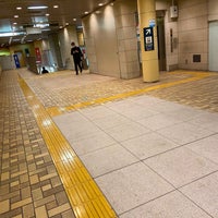 Photo taken at Ushigome-kagurazaka Station (E05) by KAZUMASA ド. on 1/14/2022