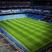 Photo taken at Santiago Bernabéu Stadium by MrsSinichka on 5/7/2013