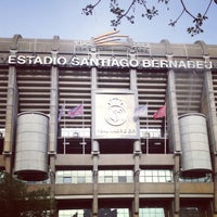 Photo taken at Santiago Bernabéu Stadium by MrsSinichka on 5/6/2013