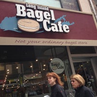 Photo taken at Long Island Bagel Cafe by Bobby A. on 4/17/2013