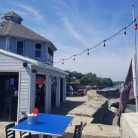 Photo taken at Sunset Harbor Bar &amp;amp; Grille by Orhan P. on 8/20/2019