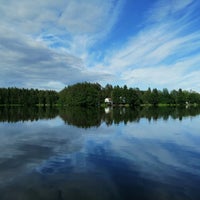 Photo taken at Большое Лебяжье озеро by Алексей on 7/7/2019