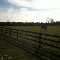 Photo taken at Wolffer Estate Stables by Diane on 11/18/2012