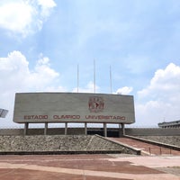 Photo taken at Estacionamiento del Estadio Olímpico Universitario by Bernardo B. M. on 7/2/2022