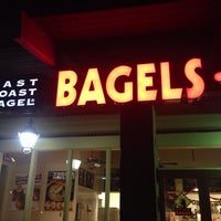 Photo taken at East Coast Bagel by APOB on 12/24/2013