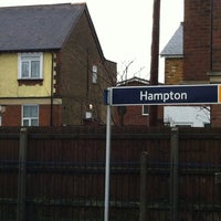 Photo taken at Hampton Railway Station (HMP) by Lesley-Anne M. on 11/27/2012