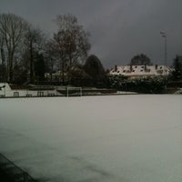 Photo taken at Brussels University Hockey Club by Tordeurs N. on 12/2/2012