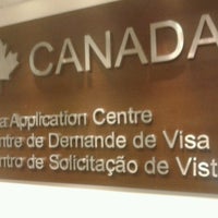 Photo taken at VAC - Visa Aplic. Centre Canada by Pedro H. on 12/14/2012
