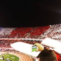 Photo taken at Estadio Antonio Vespucio Liberti &amp;quot;Monumental&amp;quot; (Club Atlético River Plate) by Martin on 8/6/2015