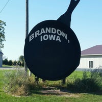 Photo taken at Iowa&amp;#39;s Largest Frying Pan by Krista R. on 10/8/2016