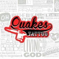 Photo taken at Quakes Tattoo by Rafael D. on 5/12/2013