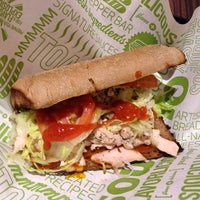 Photo taken at Quiznos Sub by Truong V. on 1/16/2014
