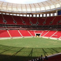 Photo taken at Estádio Nacional de Brasília Mané Garrincha by Júnior Fernandes U. on 5/26/2013