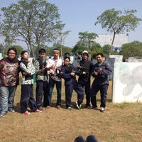 Photo taken at Tub Chang Paintball &amp;amp; BB Thailand (TPBT) by NOINAE on 4/19/2014
