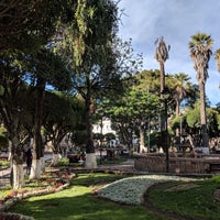 Photo taken at Plaza 25 de Mayo by Chris F. on 11/11/2018